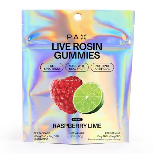 RASPBERRY LIME - LIVE ROSIN
