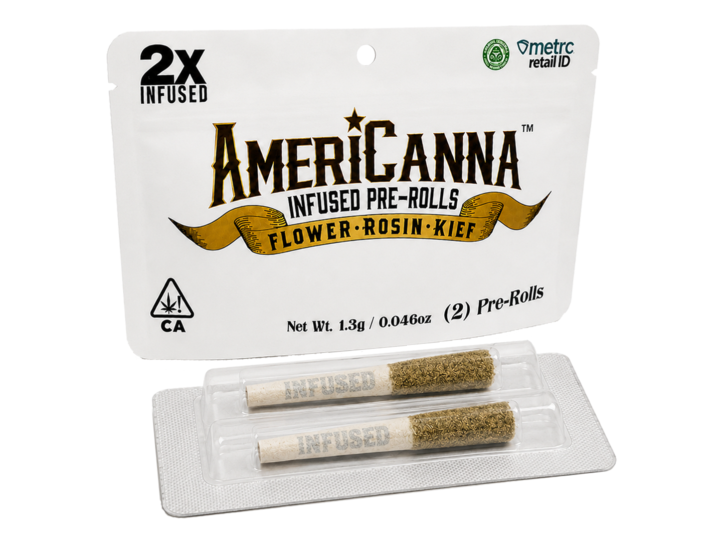Americanna - Blackberry Haze - Infused - 1.2 g - 2 Pack Main Image
