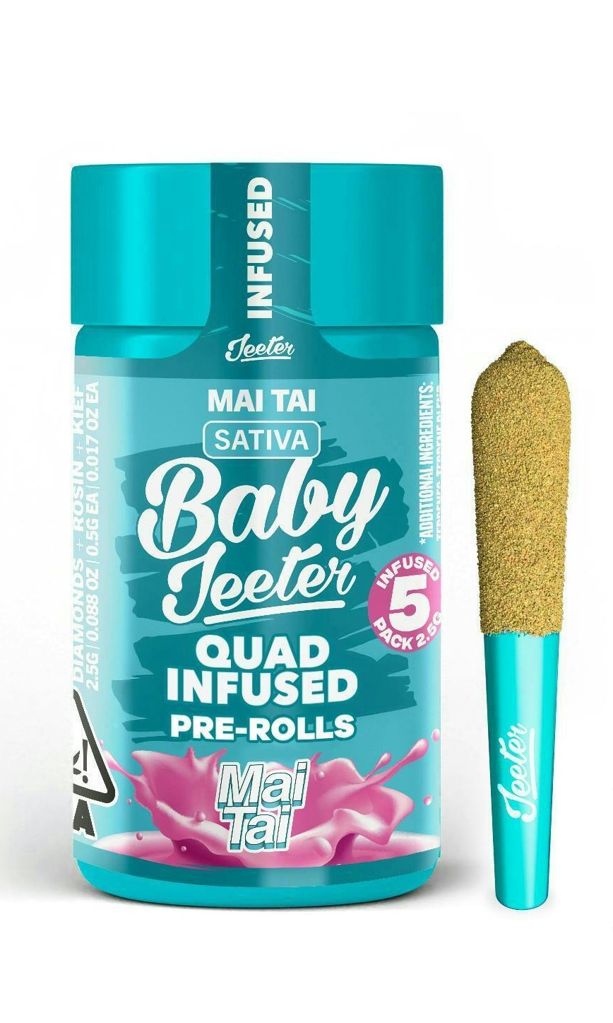 Jeeter - Mai Tai - Infused - 2.5 g - 5 Pack Main Image