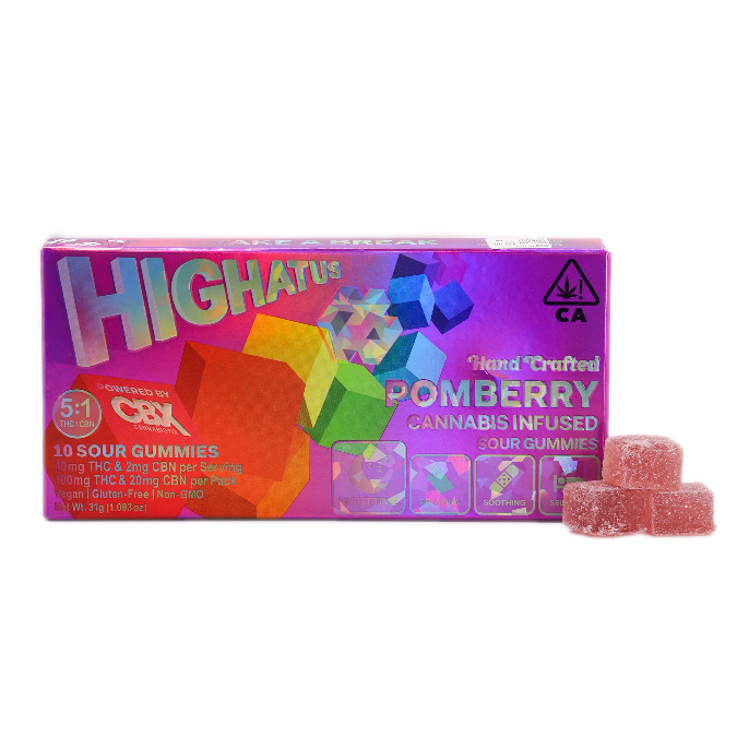 HIGHATUS - POMBERRY THC:CBN 5:1