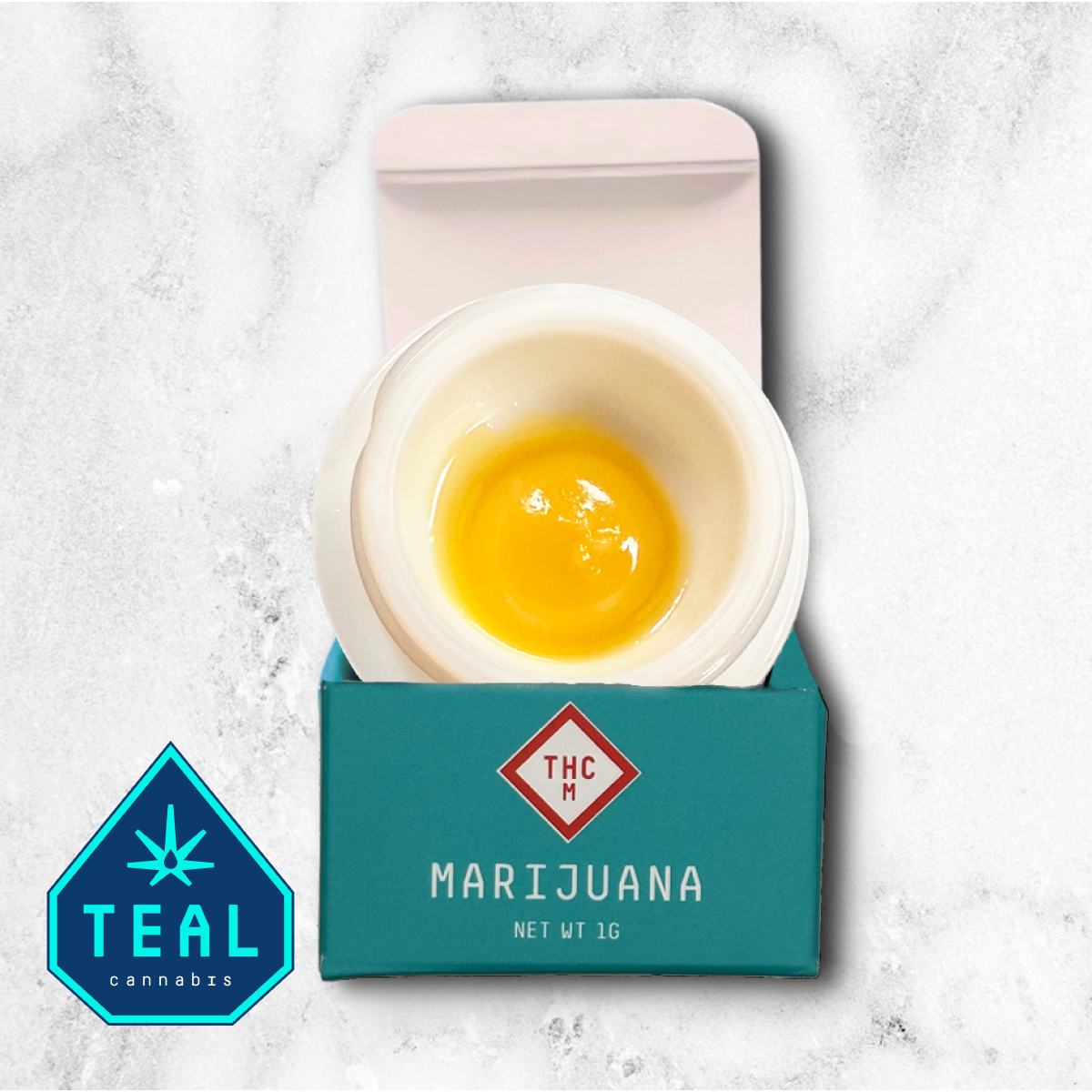 Teal 1g Hawaiian Fonta X Liquid Sunshine Live Resin Badder - 1 g