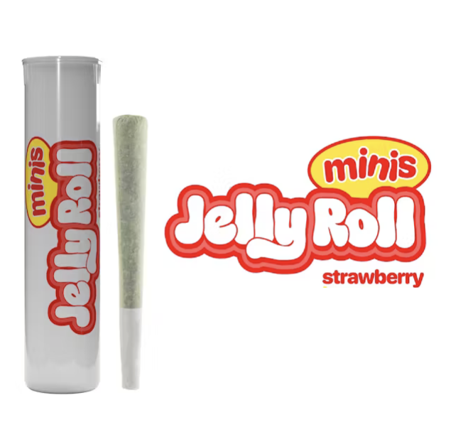 Jelly Roll | Strawberry Infused Pre-Roll | 0.7g