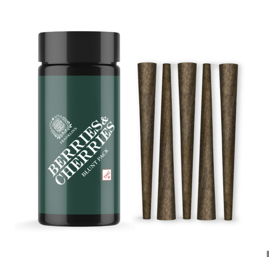 Franklin's | Berries & Cherries Blunt 5pk | 3.75g