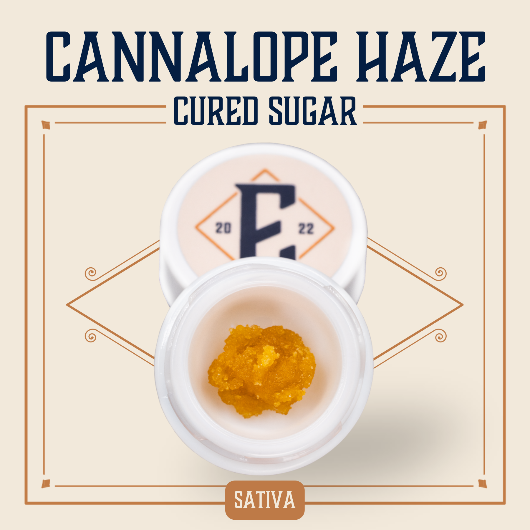 Elevate | Cannalope Haze Cured Sugar | 1g