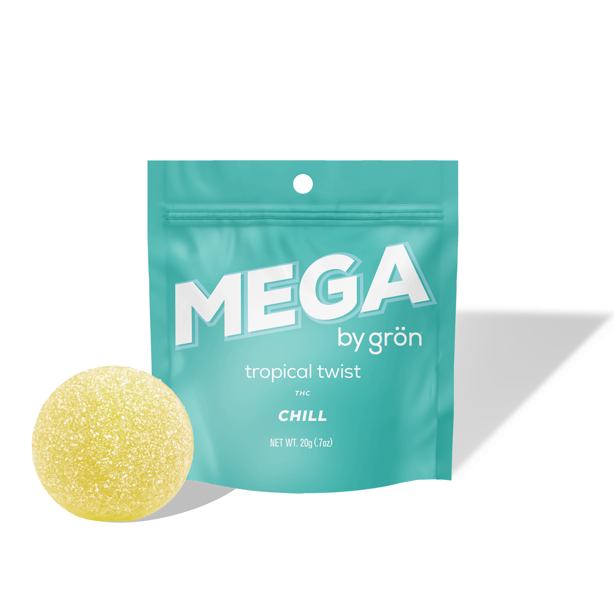 Gron | Tropical Twist Mega Pearl | 100mg 