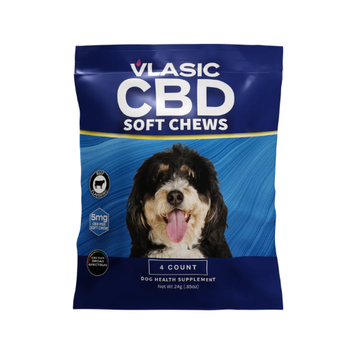 Vlasic Labs | CBD 5mg Beef Flavored Dog Chews Sample Pack | 20mg