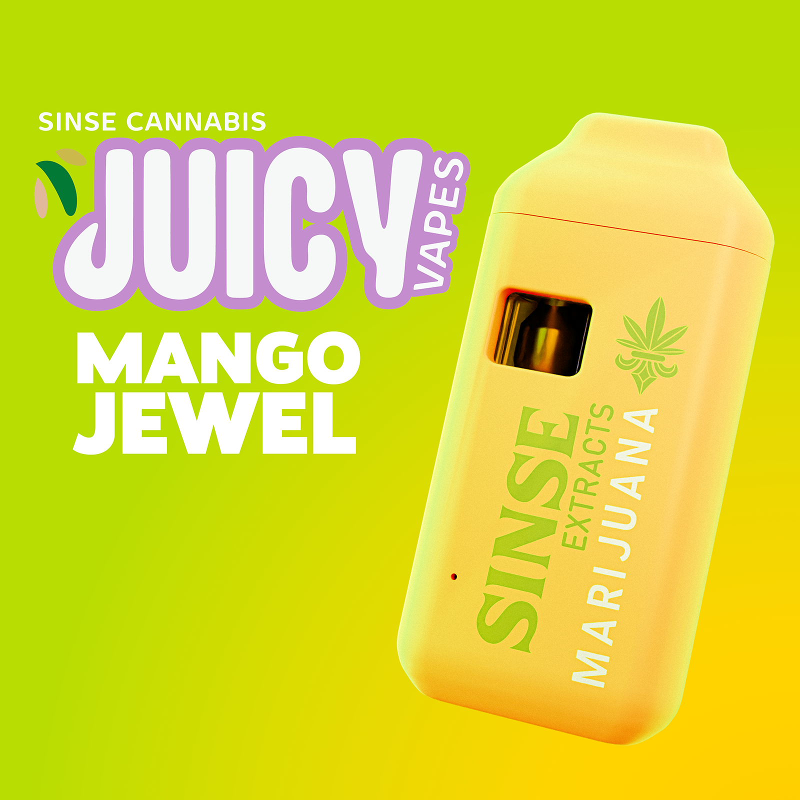 Sinse | Mango Jewel Juicy Disposable | 1g