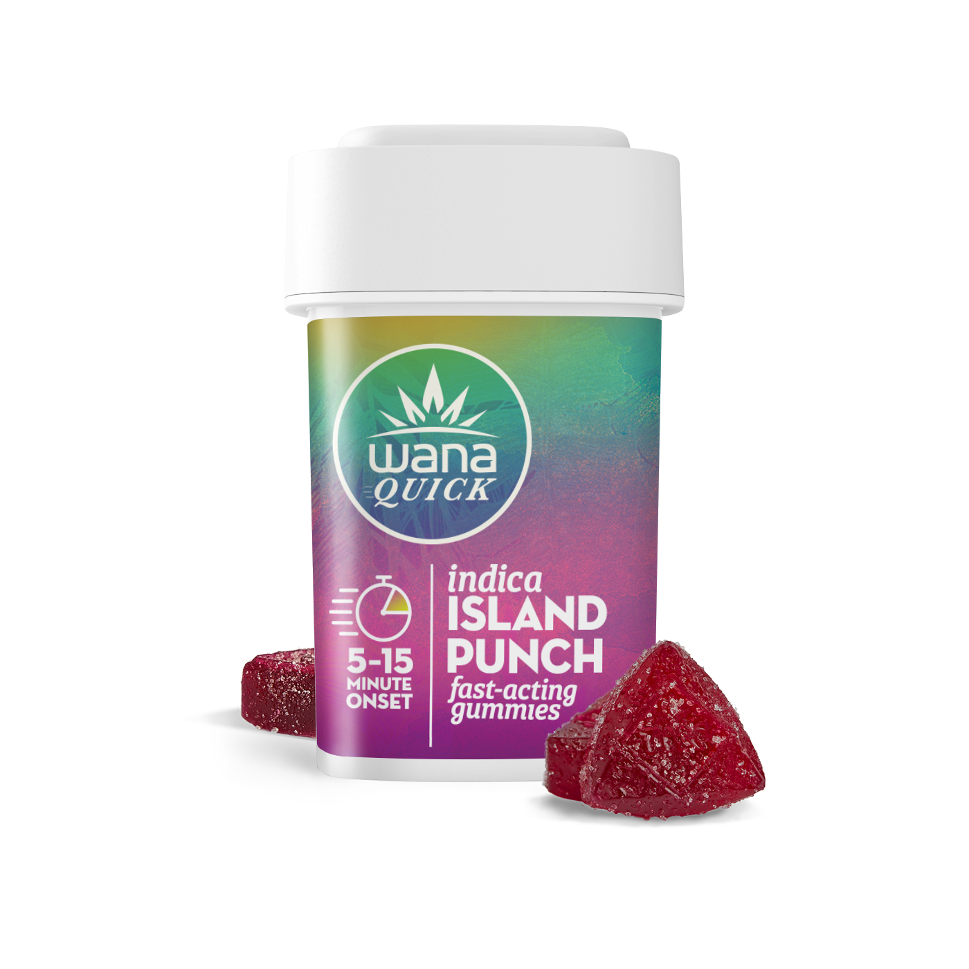 Wana | Island Punch Quick Gummies | 100mg