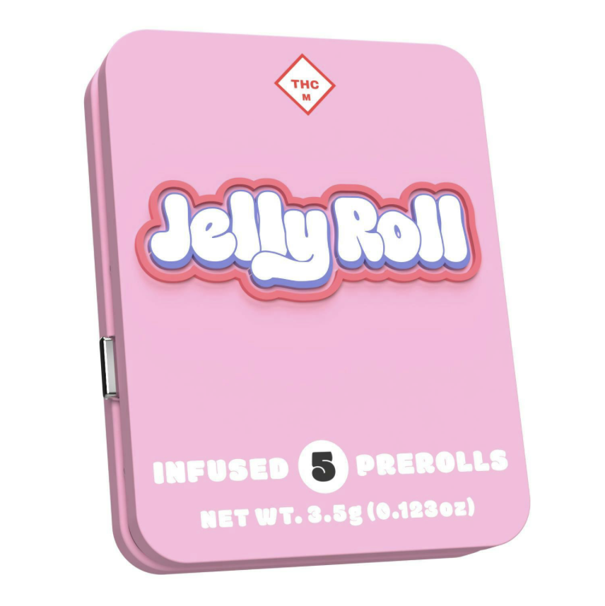 Jelly Roll 0.7g Fruit Punch Infused Pre-Roll 5pk - 3.5 g - 5 Pack