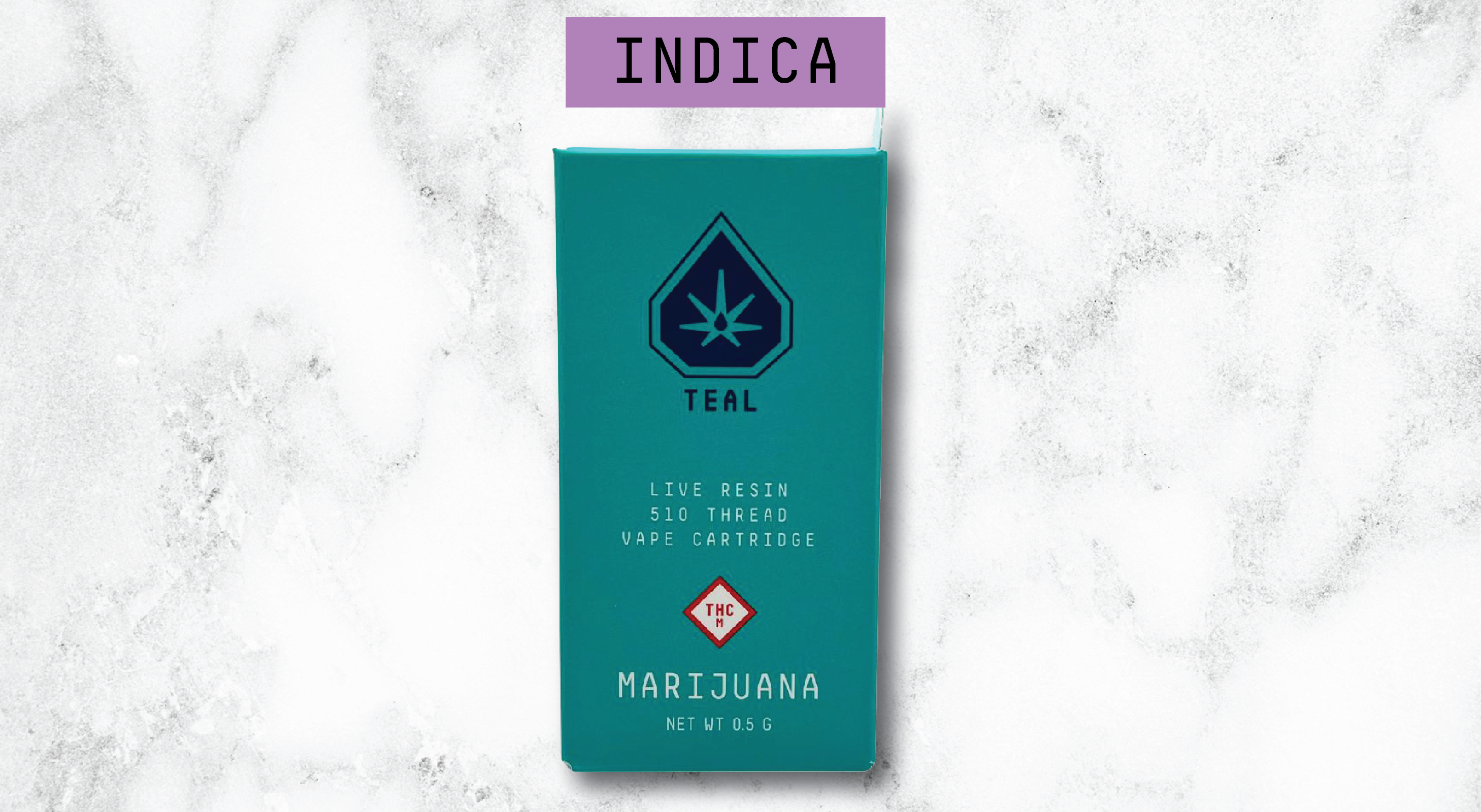 Teal | LA Baker x Roseanna Live Resin Cartridge | 0.5g