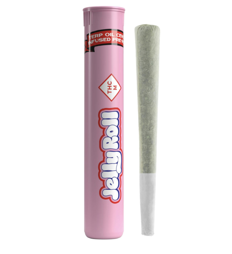 Jelly Roll | Peaches n Cream Infused Pre-Roll | 1.1g 