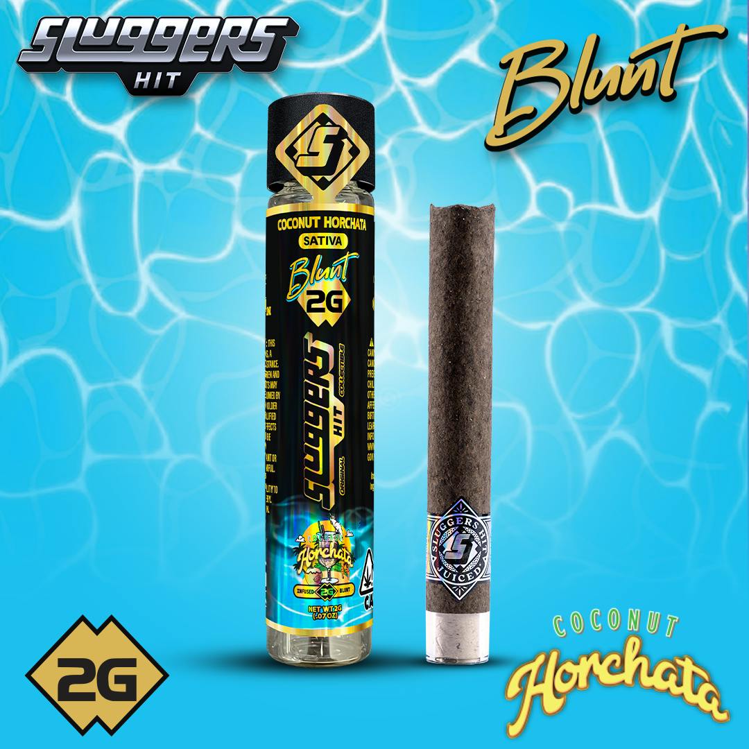 SLUGGERS HIT - 2G INFUSED BLUNT - COCONUT HORCHATA