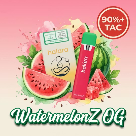 Halara - WatermelonZ OG - High THC All In One (1g)