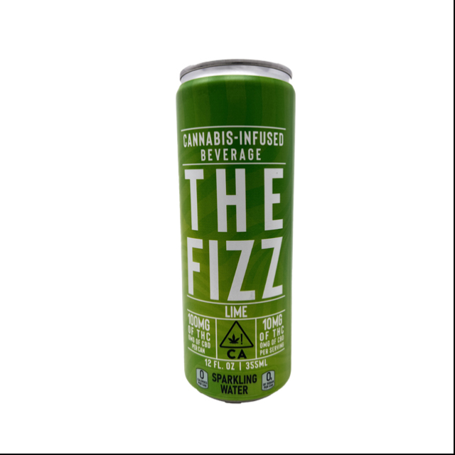 SPARKLING WATER LIME 100MG