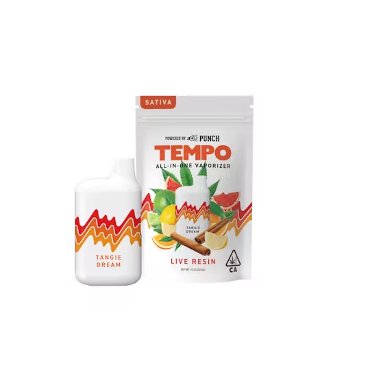 TEMPO - LIVE RESIN AIO VAPE - TANGIE DREAM (SATIVA) - (1G)