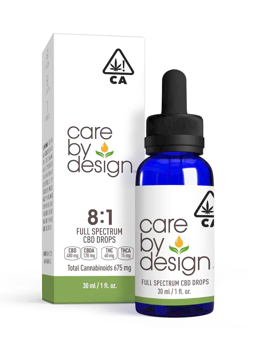 Sublingual Drops   8:1 Cbd/Thc 15ml