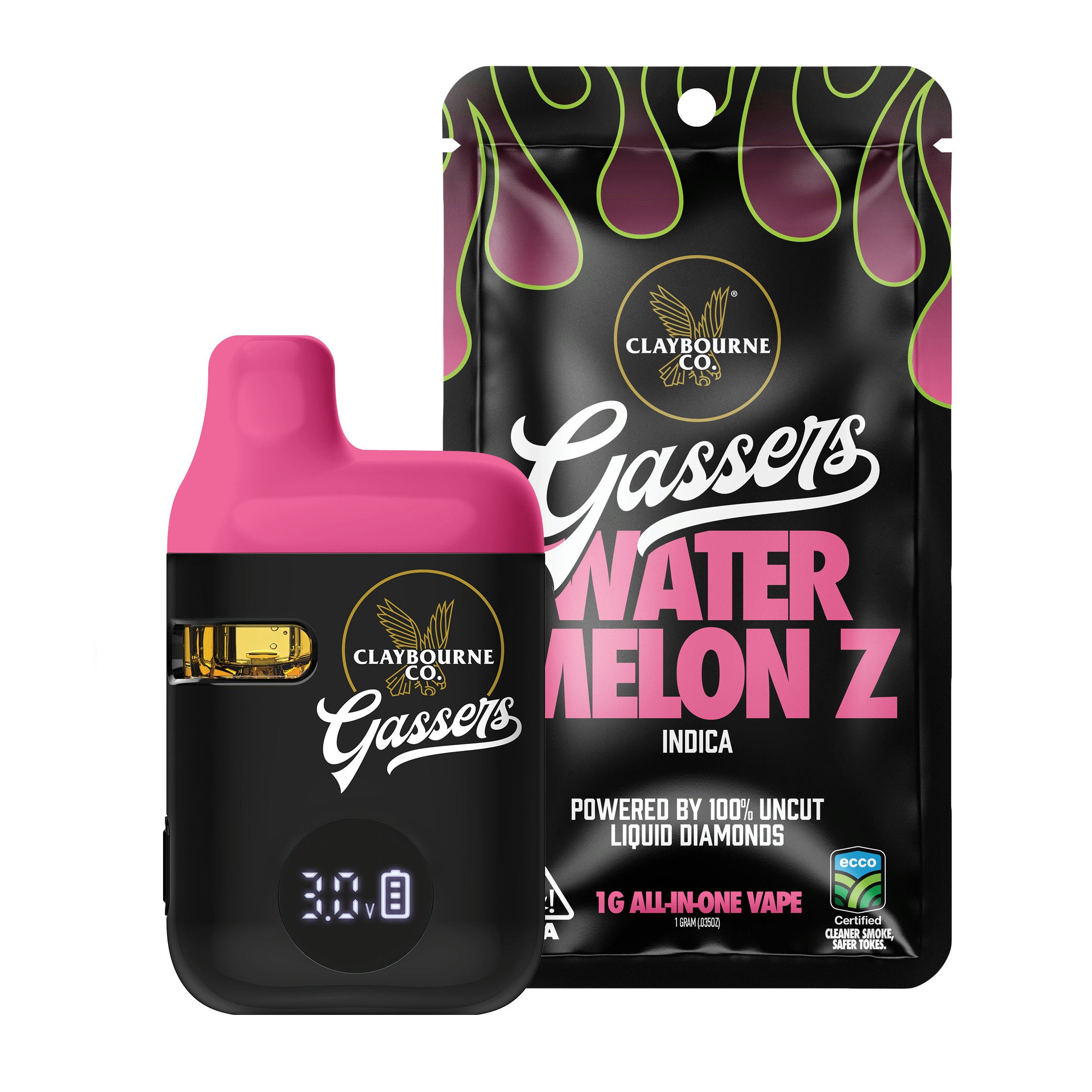 Watermelon Z Gassers Aio Vape