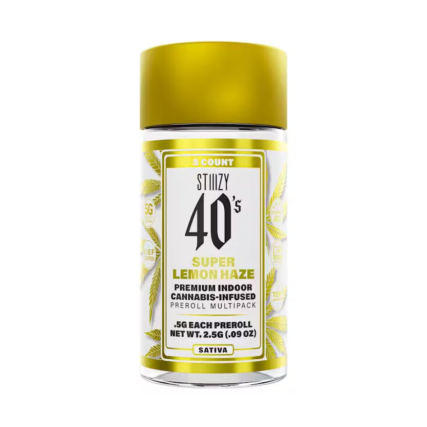 Super Lemon Haze Infused Preroll 5 Pack