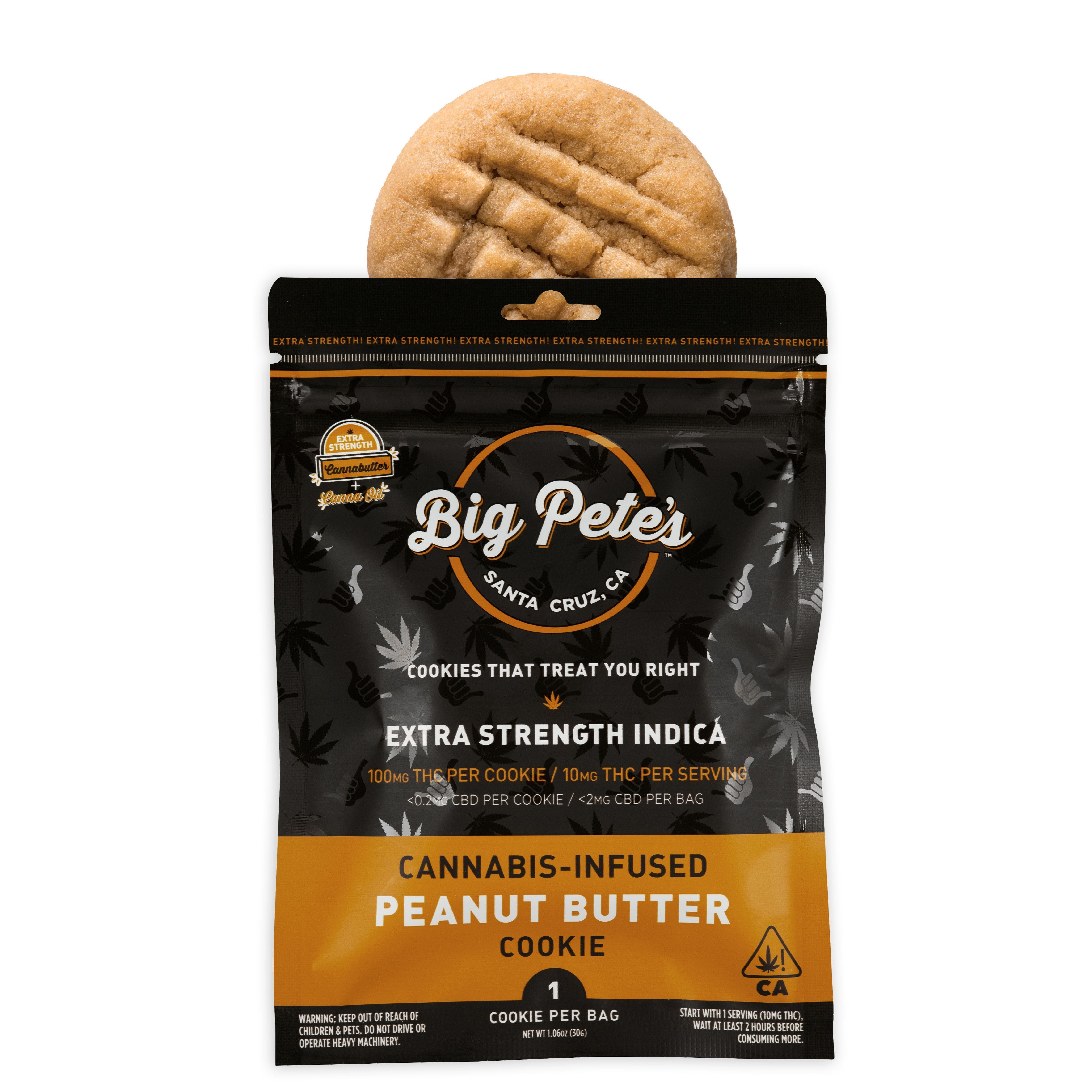 Extra Strength Peanut Butter Indica Cookie (1pk)