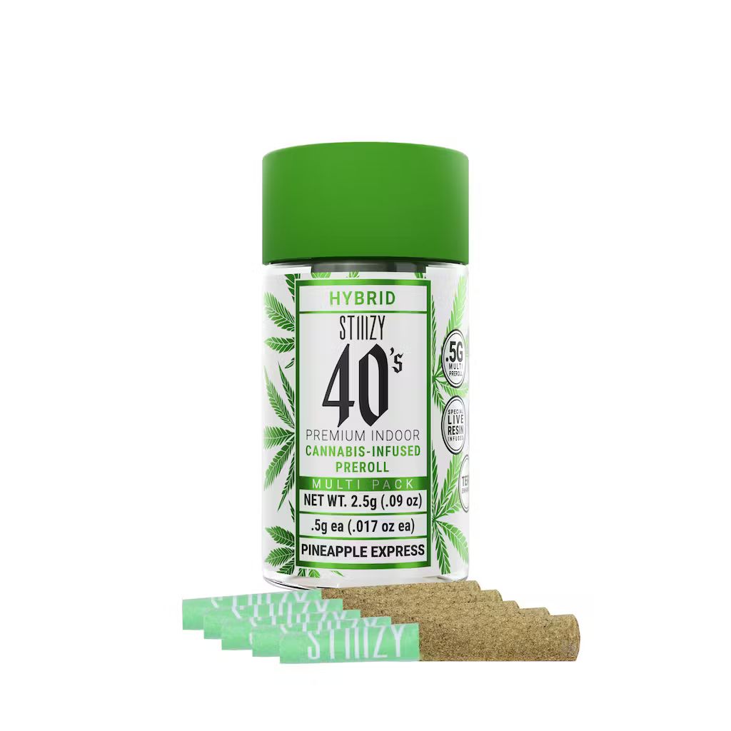 40's Pineapple Express Infused Preroll (5pk)