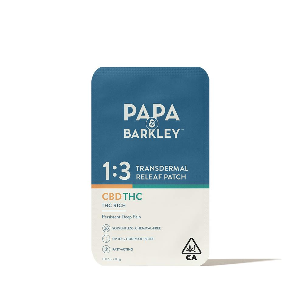Releaf Patch 1:3 Cbd Thc Rich