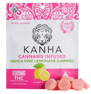 Indica Pink Lemonade Gummies (10pk)