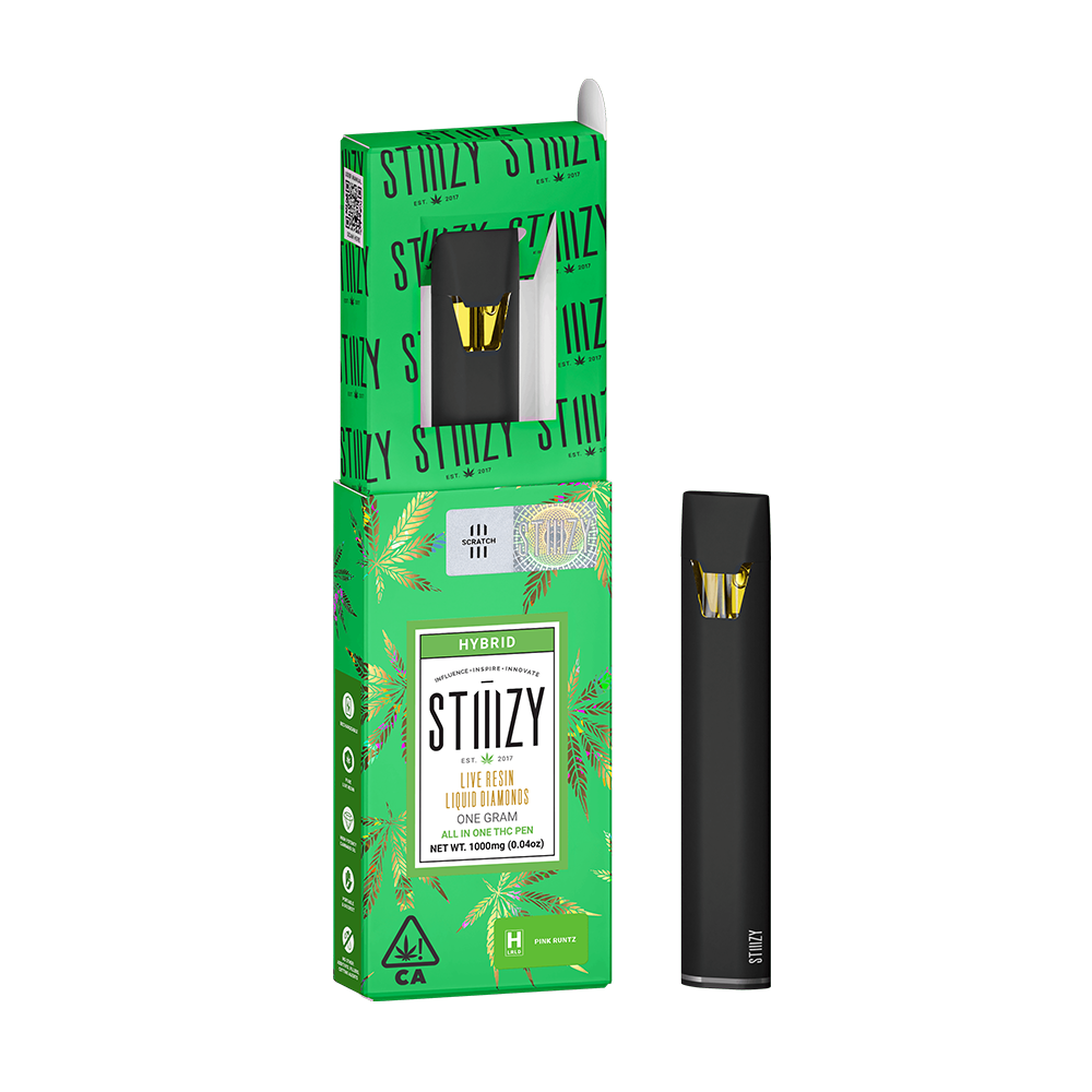 Pink Runtz Liquid Diamonds Aio Vape Cart