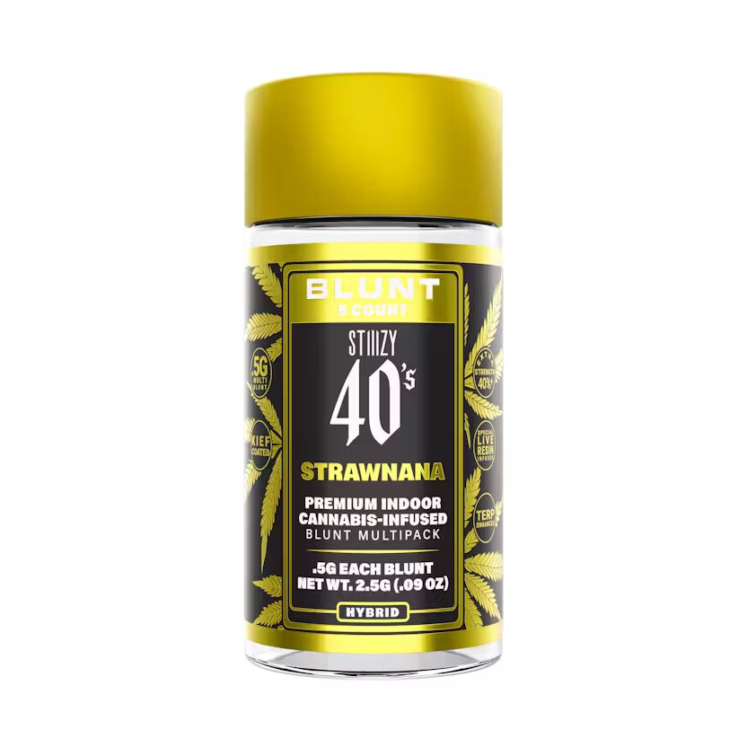40's Strawnana Infused Mini Blunts (5pk)