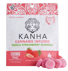 Strawberry Indica Gummies (10pk)