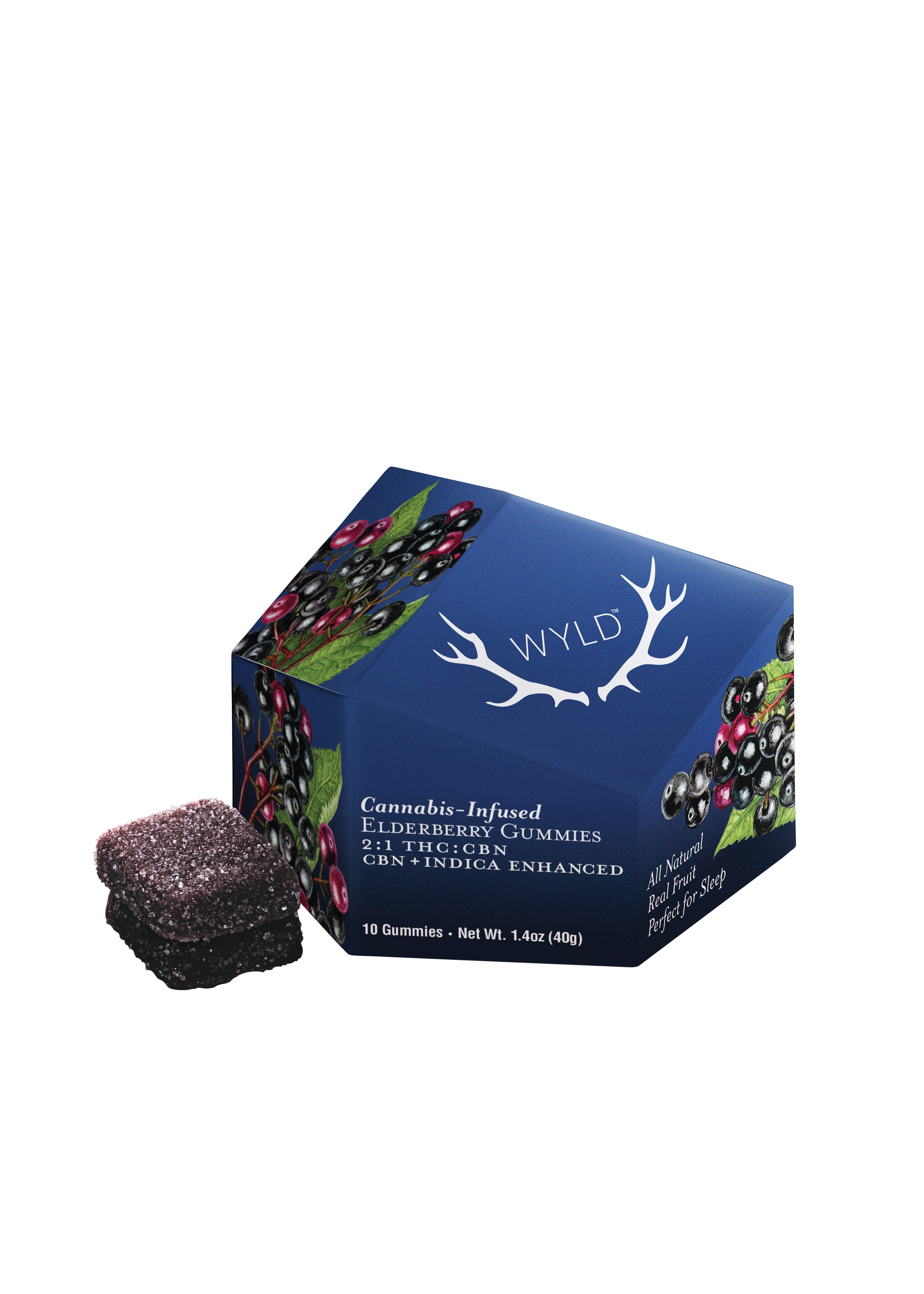 2:1 Elderberry Gummies Cbn Enhanced