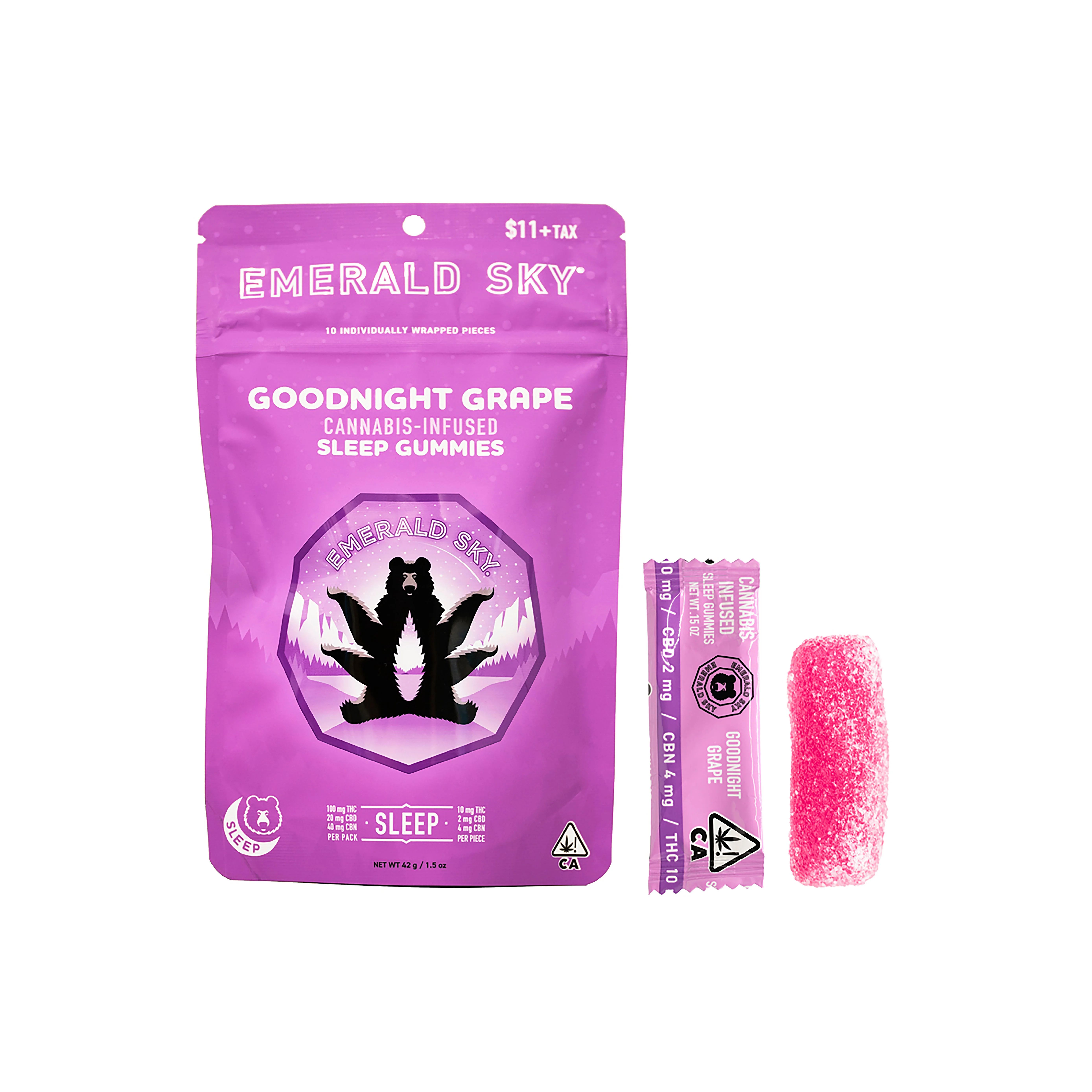 Goodnight Grape Sleep Gummies (10pk)
