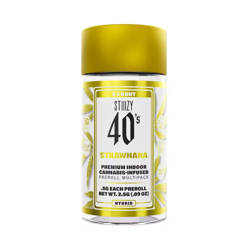 40's Strawnana Infused Preroll (5pk)