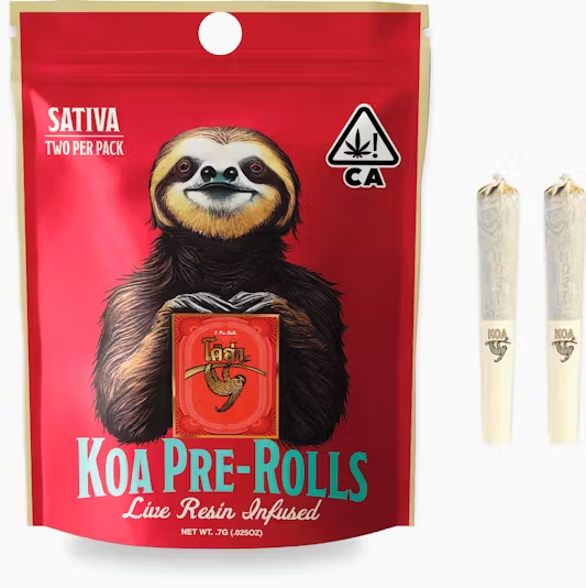Sativa Infused 2pk Prerolls