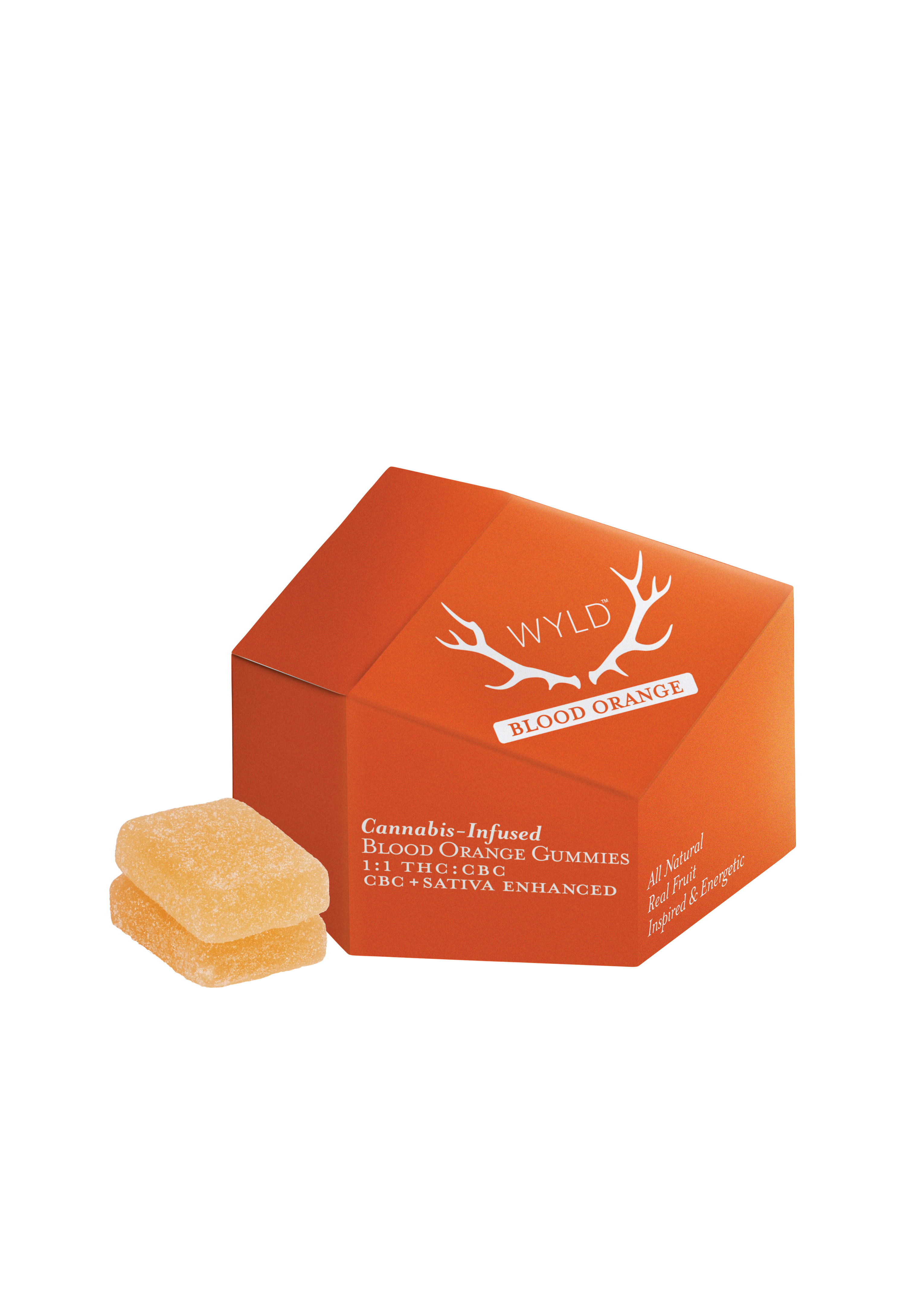100mg 10pk | Sample 1:1 Blood Orange Thc:cbc | Gummies