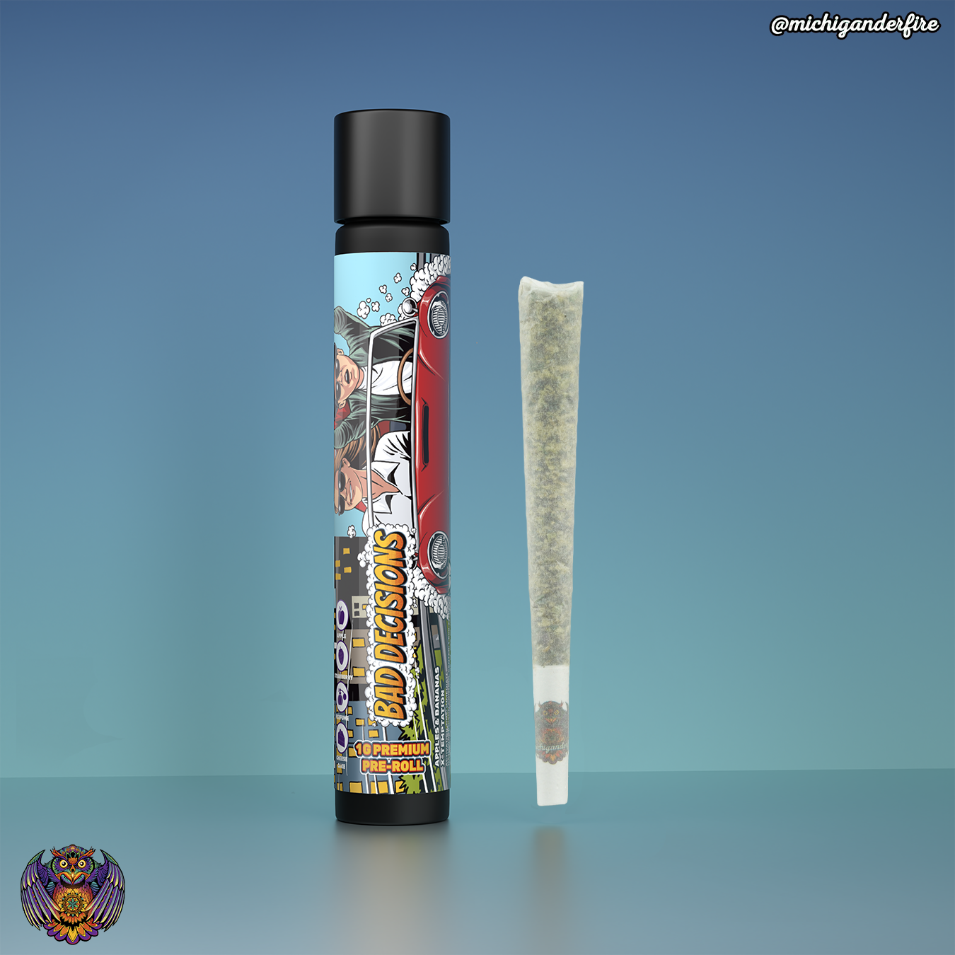 MICHIGANDER FIRE | BAD DECISIONS | 1G PRE-ROLL – Premium Cannabis ...