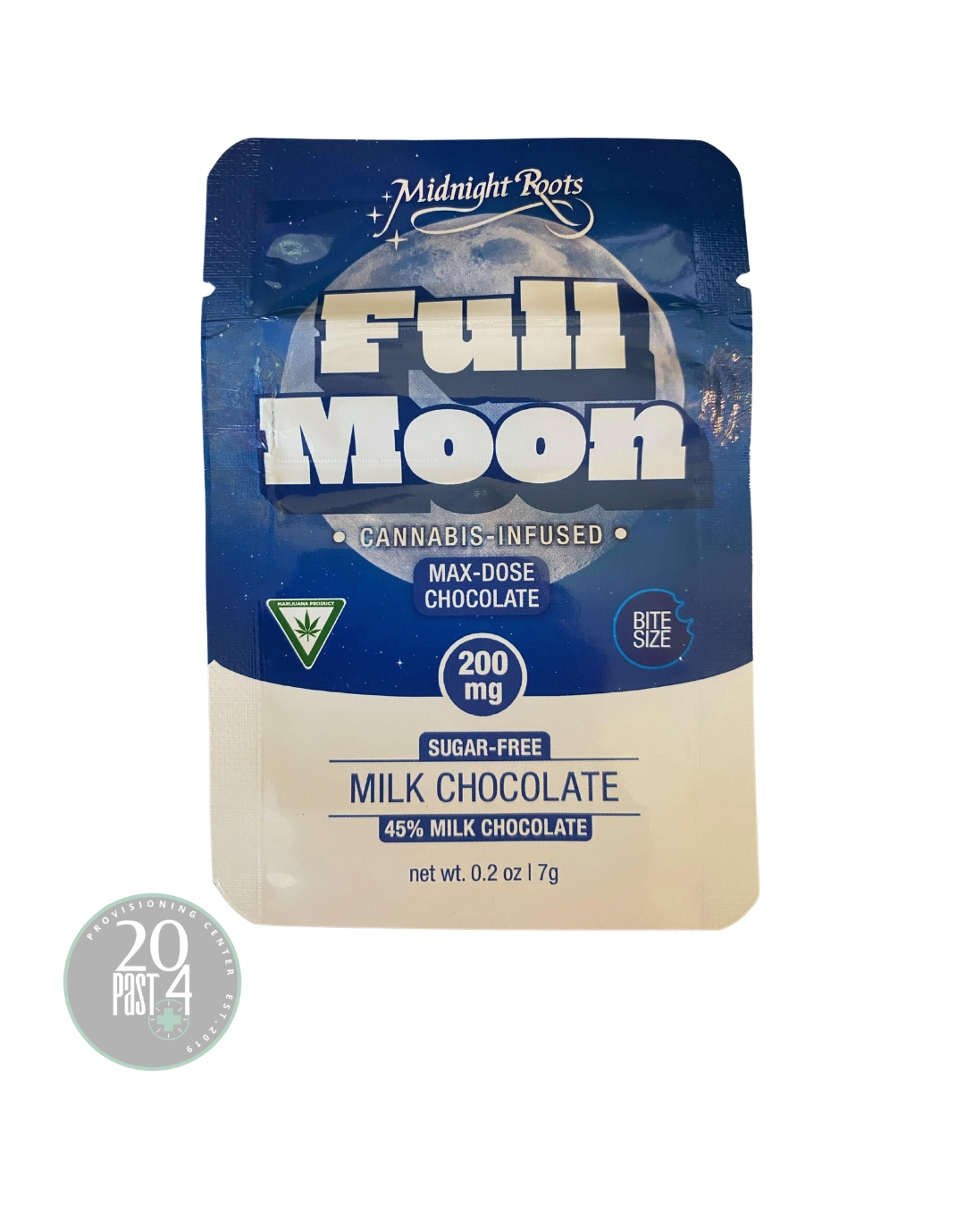 Midnight Roots | Full Moon | Sugar Free Milk Chocolate | 200mg ...