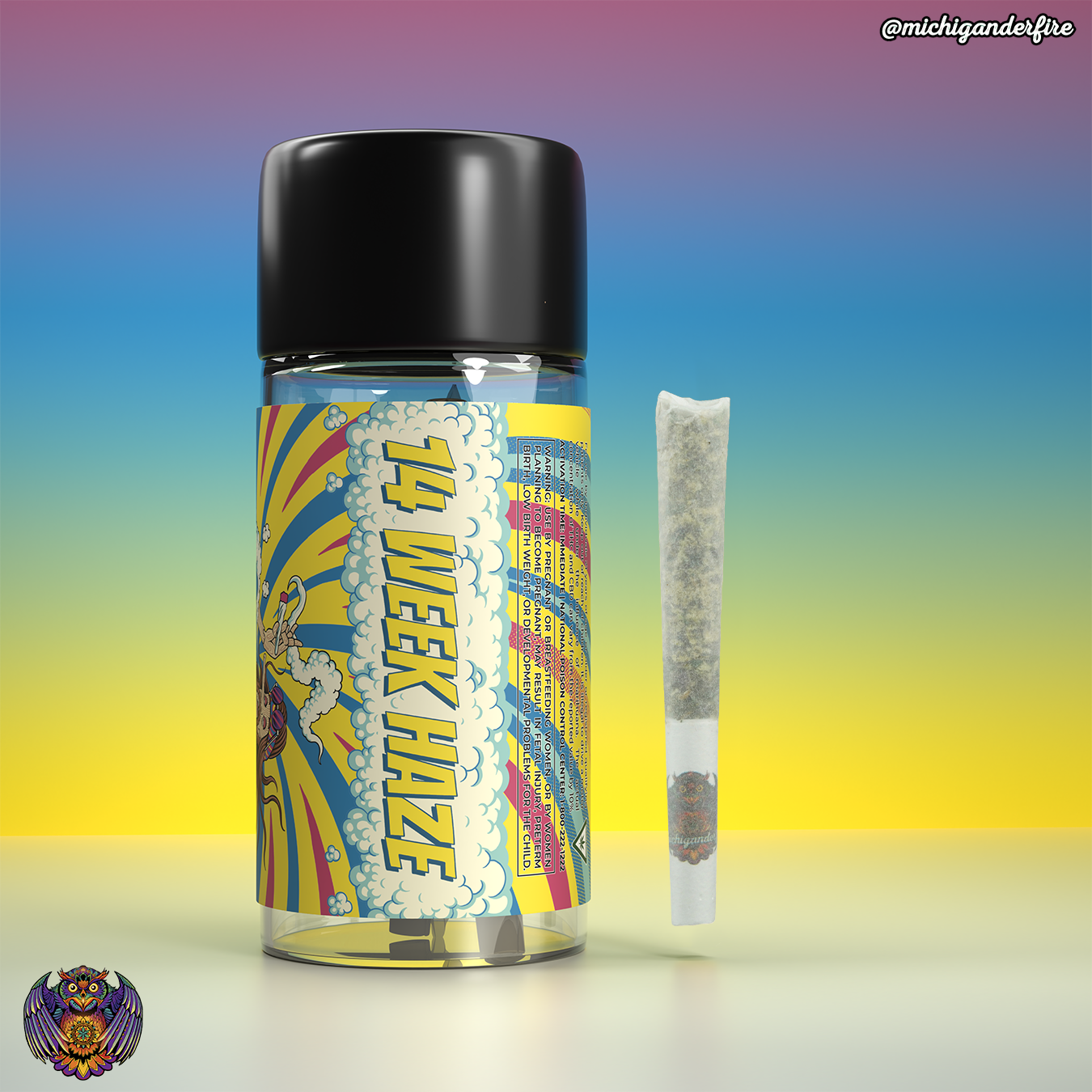 MICHIGANDER FIRE | 14 WEEK HAZE | 5PK PREROLL – Premium Cannabis ...