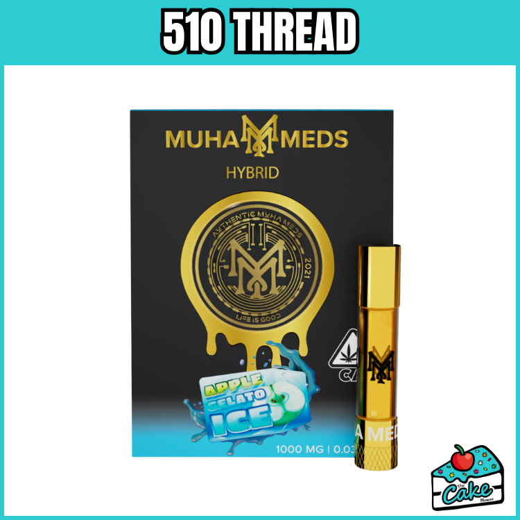 MUHA MED 1G CART - APPLE ICE GELATO