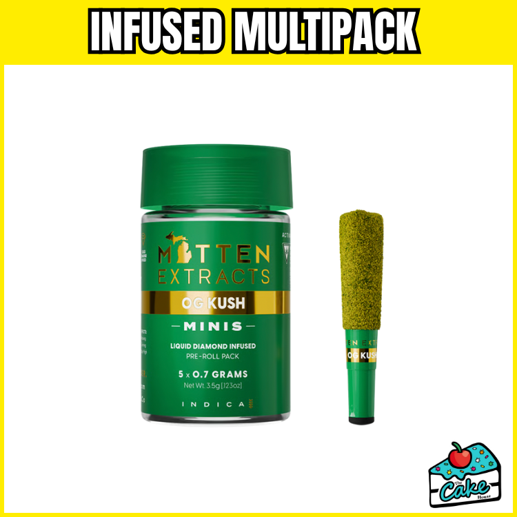 MITTEN 3.5G INFUSED PREROLL MULTIPACK- OG KUSH