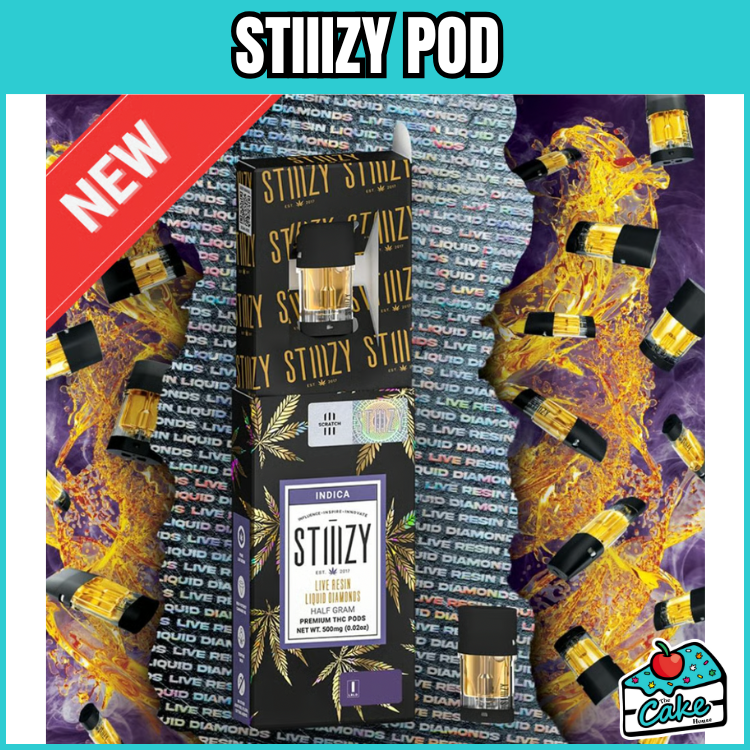 STIIIZY 1G LIQUID DIAMOND PODS - WHITE WIDOW