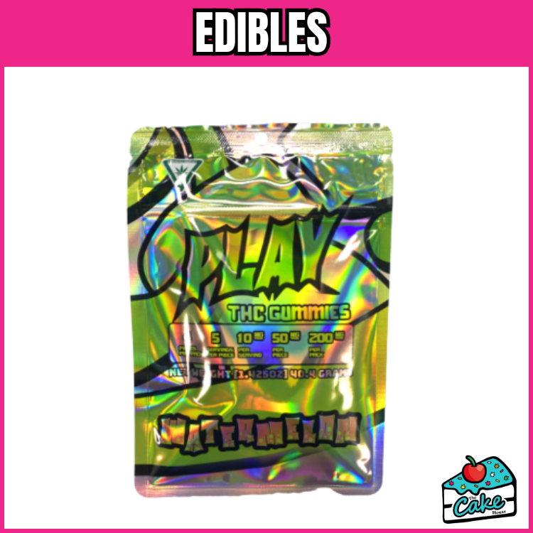 PLAY 200MG 4X50 GUMMIES - Watermelon - 200 mg