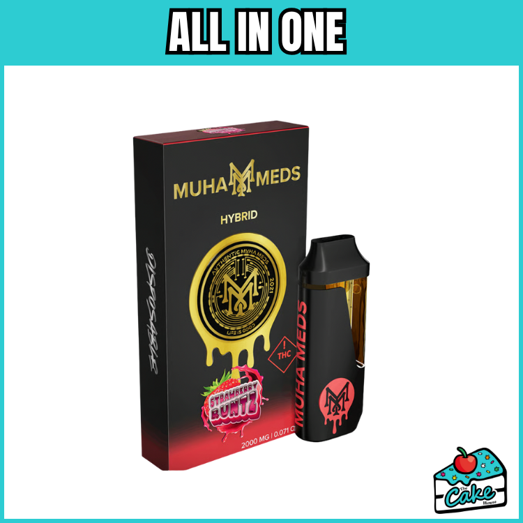 MUHA MEDS 2G DISPOSABLE- STRAWBERRY COUGH