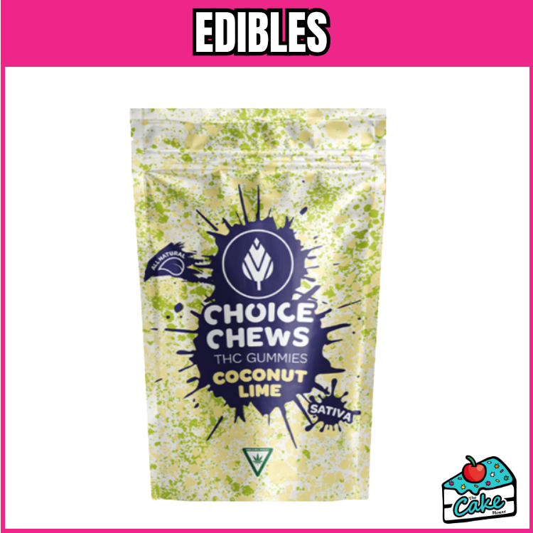 CHOICE 200MG GUMMY- COCONUT LIME