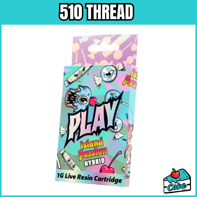 Play Live Resin 510 Cart - Island Passion