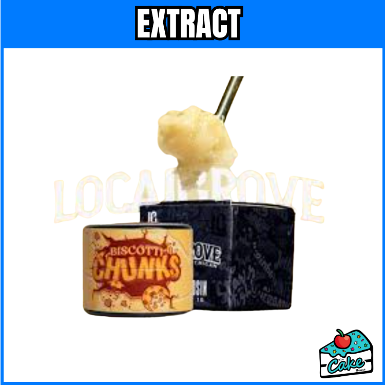 LOCAL GROVE 1G HASH ROSIN- BISCOTTI CHUNKS