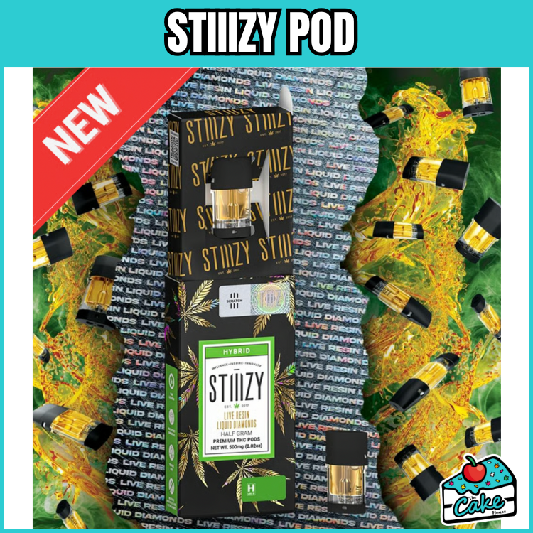 STIIIZY 1G LIQUID DIAMOND POD - LEMON CHERRY GELATO
