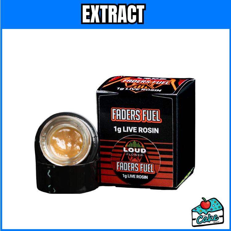 MI LOUD FLOWER 1G LIVE ROSIN - FADERS FUEL