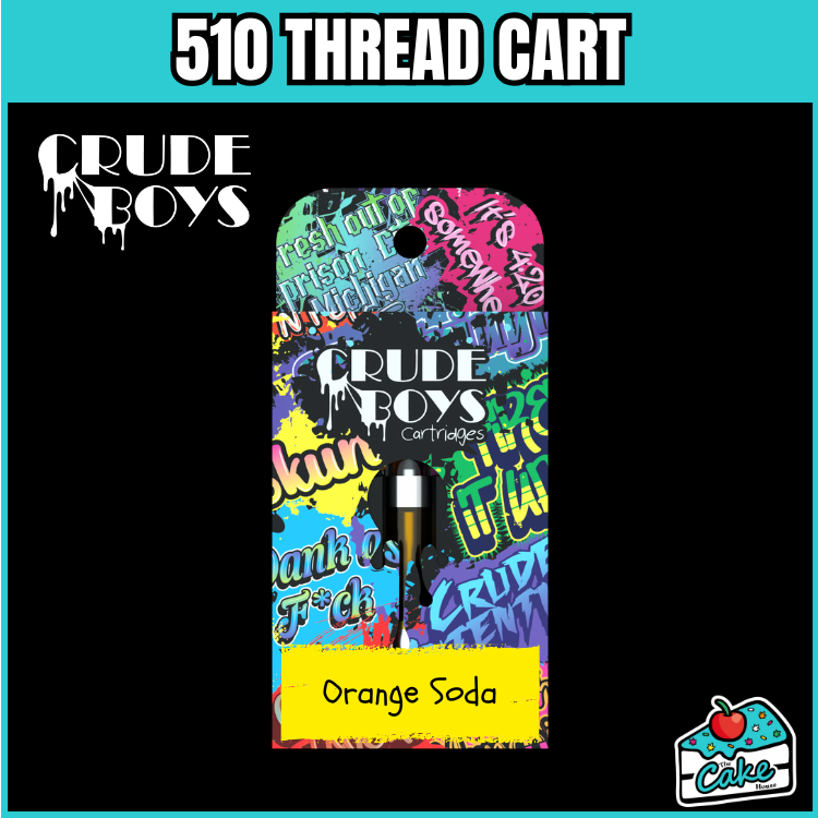 CRUDE BOYS 1G CART - ORANGE SODA