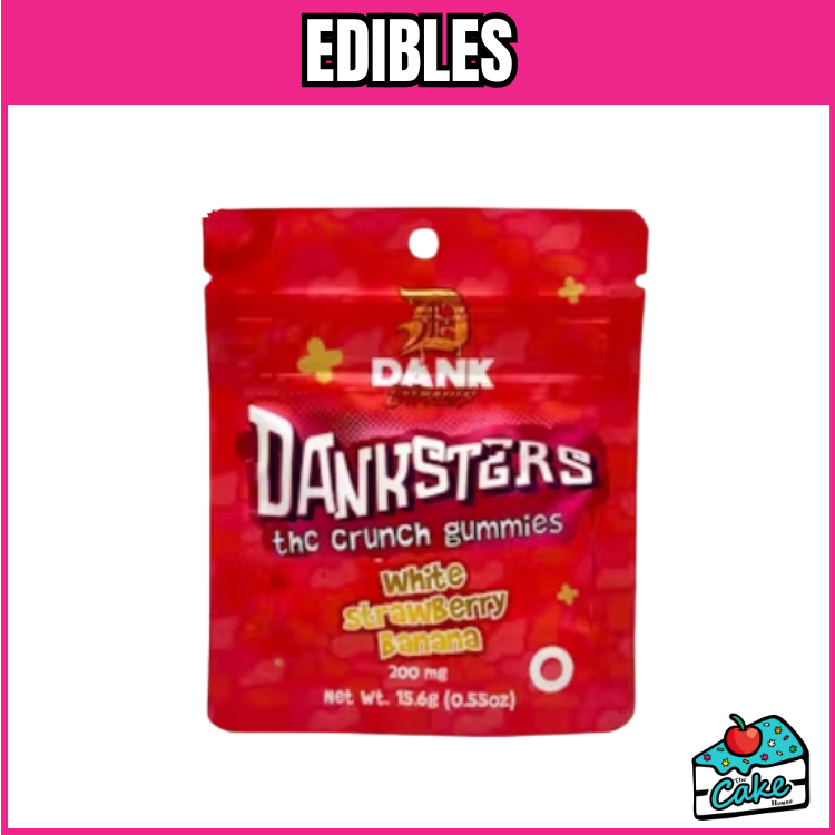 DANK EXTRACTS 200MG GUMMIES - STRAWNANA