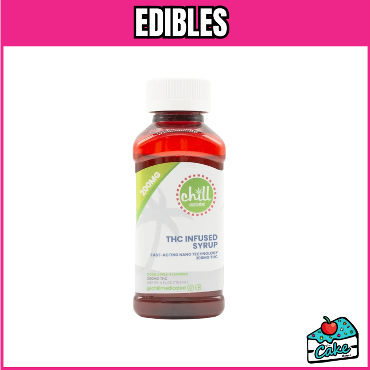 CHILL SYRUP 200MG - PINEAPPLE